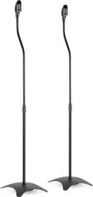 Produktbild von Teleskopický stojan na reproduktory InLine® 68-110 cm, 2 kusy, čierny