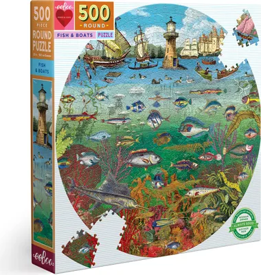 Image de eeBoo poisson et bateau (500)