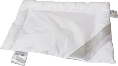 Produktbild von Betten Hofmann BASIC Baby Kinder Flachkissen 40x60 cm u-förmig gesteppt Synthetik
