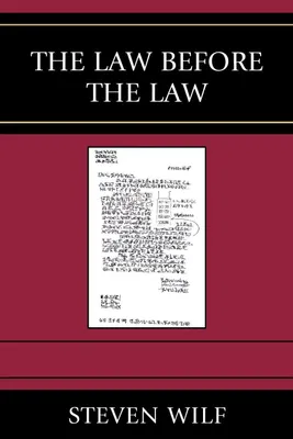 Produktbild von Law Before the Law