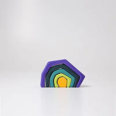 Produktbild von Grimms Holz-Steckspiel Kleine Erde