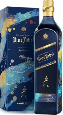 Image de Johnnie Walker Blue Label YEAR OF THE RABBIT 2022 40% Vol. 0,7l en boîte cadeau