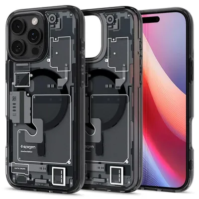 Obrázok produktu pre Spigen Ultra Hybrid Zero One (MagFit), Ochranný obal, Apple, iPhone 16 Pro, 16 cm (6.3"), Čierna