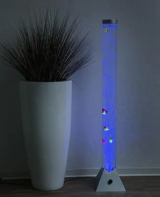 Immagine prodotto di Nino Leuchten AQUA colonna color argento, plastica trasparente, 40090102