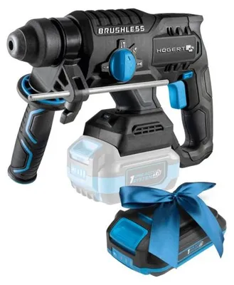 Produktbild von Bohrhammer-Set Akku 18V bürstenlos Högert Technik, SDS-Plus, 2 J, 2 x 4,0 Ah Akku, Ladegerät, Koffer – OneAccuSystem