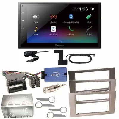 Produktbild von Pioneer DMH-A340DAB DAB+ Bluetooth Einbauset für Ford Focus C-Max Fiesta Transit