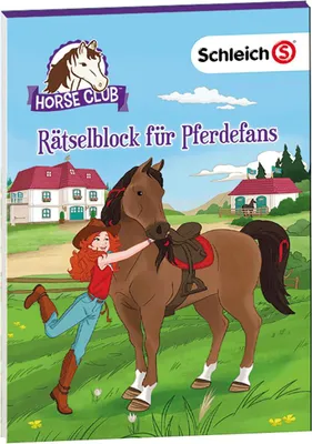 Produktbild von SCHLEICH® Horse Club - Rätselblock für Pferdefans