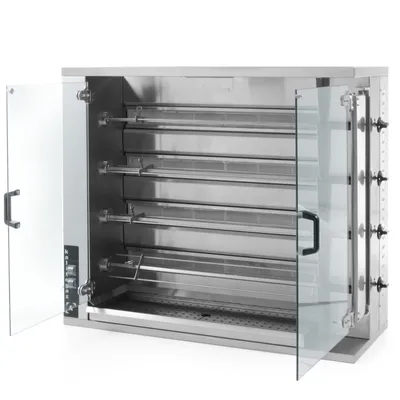 Obrázok produktu pre Plynový gril na 16-20 kurčiat, HENDI, 1150x472x(H)981mm