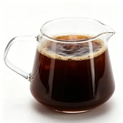 Produktbild von Kaffeekanne 650 ml - Glaskanne - Hitzebeständiges Glas - Auslaufsicheres Design - Transparent - Geeignet für 3-4 Personen