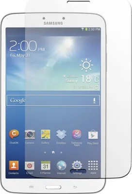 Produktbild von 2er-Pack PhoneNatic Displayschutzfolien matt  kompatibel mit Samsung Galaxy Tab 3 8.0