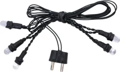 Produktbild von Lichtkette mit 5 LEDs für Puppenhäuser