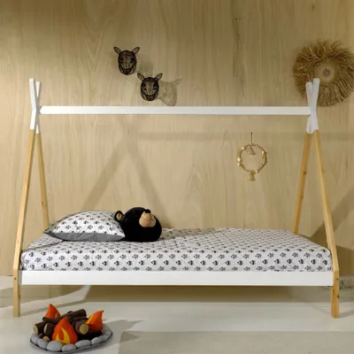 Obrázek produktu pro Postel Dream Tree 90 x 200 cm Tito White H158 cm