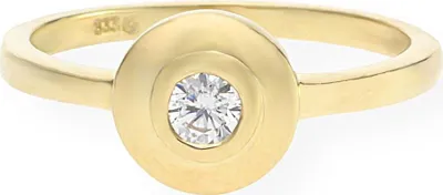Produktbild von JuwelmaLux Ring 333/000 (8 Karat) Gold mit synth. Zirkonia JL30-07-0974 52