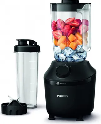 Produktbild von Philips HR2041/41 Standmixer 450 W Schwarz (HR2041/41)