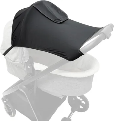 Imagen del producto de Parasol para cochecito con protección UV 50+, de 63x49 cm, ideal para proteger del sol en exteriores