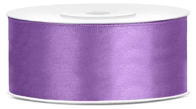 Obrázok produktu pre Wstążka satynowa 25 mm x 25 m Lawendowa