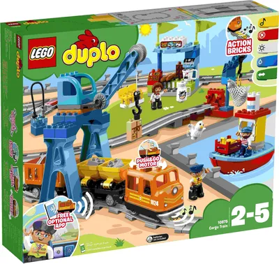 Zdjęcie produktu dla LEGO® DUPLO® 10875 Pociąg towarowy