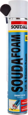 Produktbild von Soudal® Füll- & Dämmschaum SOUDAFOAM B2 750 ml (Adapteraufsatz) 1x