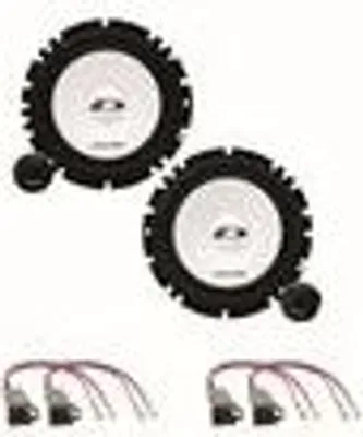Produktbild von ALPINE SXE-1750S 2 Wege 16,5 cm vorne Einbauset für Golf 3 Vento Passat 35i