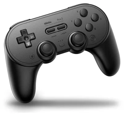 Produktbild von 8Bitdo Pro 2 Bluetooth, Gamepad, Android, Nintendo Switch, Nintendo Switch 2, PC, D-Pad, Modus-Taste, Schaltfläche Auswählen, Schaltfläche Start, Analog / Digital, Verkabelt & Kabellos, Bluetooth/USB