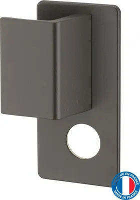 Image de Poignée Beluga A2P* pour porte palière, gauche, marron - THIRARD