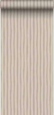 Produktbild von Sanders & Sanders Tapete Streifen Beige 53 cm x 10 m