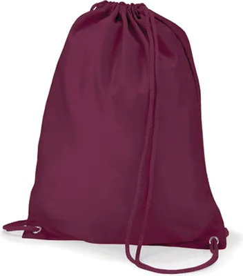 Produktbild von Quadra QD17 | Gymsac - Farbe: Burgundy - Größe: 31 x 40 cm
