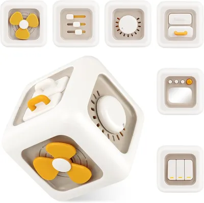 Image de Jouets Montessori, cube de motricité, jouets de motricité