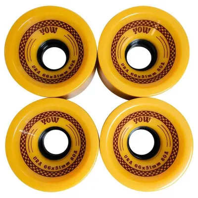 Produktbild von Yow Ura 80a Skateboard-räder Golden 66 x 51 mm Golden 66 x 51 mm