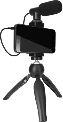 Immagine prodotto di Set per streaming e vlogging con treppiede e microfono, Puluz