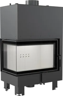 Produktbild von Kamin Wasserheizung KRATKI MBM Links 12kW Ø180 Ecke Rekuperation ECO SET