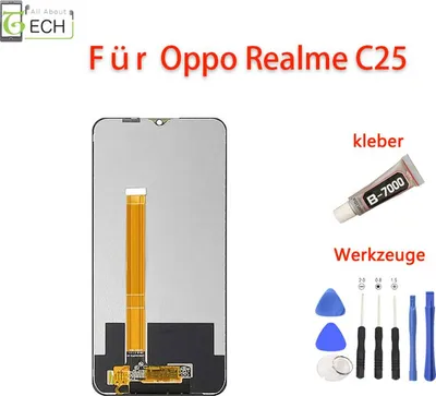 Produktbild von Für Oppo Realme C25 RMX3193 RMX3191 LCD Display Bildschirm Touch Screen