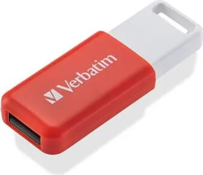 Produktbild von Verbatim DataBar USB-Stick 16 GB USB 2.0 Type-A Rot
