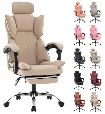 Produktbild von Gaming-Stuhl, ergonomisch, hohe Rückenlehne mit verstellbarer Lendenwirbelstütze
