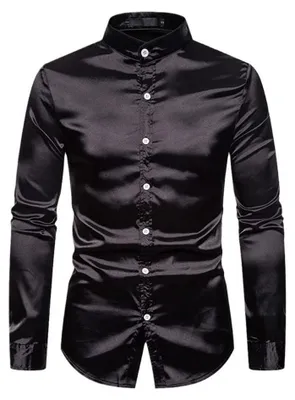 Imagen del producto de Camisa de manga larga elegante para hombre