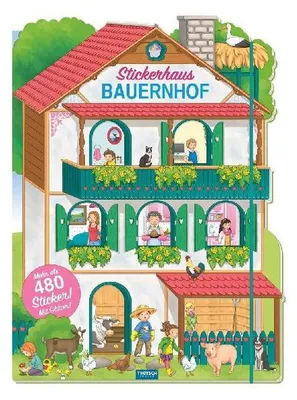 Produktbild von Trötsch Stickerbuch Stickerhaus Bauernhof