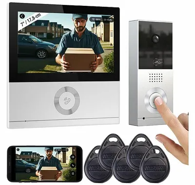 Image de Visiophone Full HD connecté VSA-800.app avec écran tactile 7"