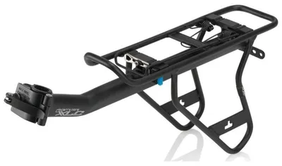 Image de Porte-bagages XLC carry more pour fixation sur tige de selle, noir