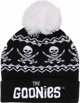 Produktbild von The Goonies - Mütze für Herren/Damen Uni HE1882 (Einheitsgröße) (Schwarz/Weiß)