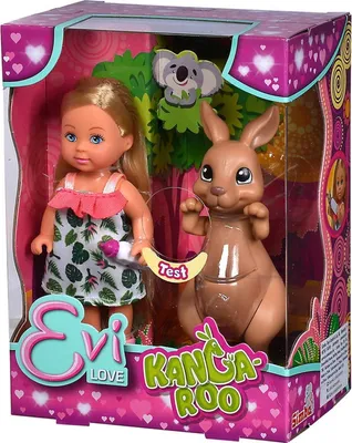 Obrázok produktu pre Simba Toys Kangaroo, Malá bábika, Žena, 3 rok / roky, 72 g, Viacfarebný