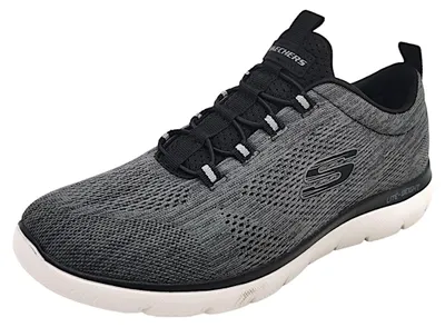 Immagine prodotto di Skechers Summits - Scarpe da ginnastica Louvin da uomo, ideali per l'allenamento, colore grigio, adatte anche per il tempo libero