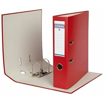 Produktbild von DONAU Klassik Ordner rot Karton 7,5 cm DIN A4