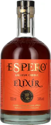 Image de Ron Espero ELIXÍR Liqueur Creole 34% Vol. 0,7l