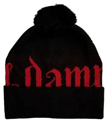 Produktbild von The Damned - Mütze für Herren/Damen Uni, Bommel RO15551 (Einheitsgröße) (Schwarz)