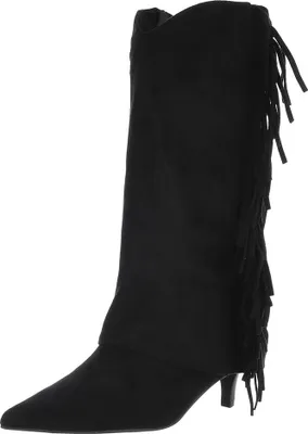 Produktbild von Ital-Design Damen Stiefel  Wildlederoptik Klassische Stiefel 90458173 Schwarz Gr.  36