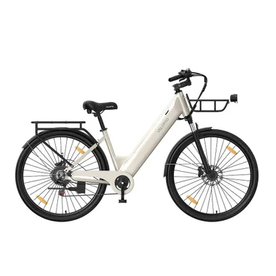 Produktbild von C1 PRO E-Bike Pedelec 28 Zoll EBike, 36V 18Ah Akku(100km), Shimano 7 Gang Hydraulische Bremsen Elektrofahrrad City E-Bikes & E-Hollandräder Weiss