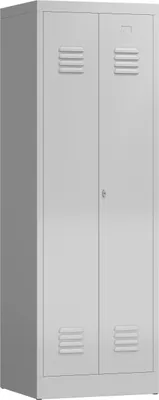 Produktbild von ClassiX Spind lichtgrau X-510420, 1 Schließfach 59,0 x 50,0 x 180,0 cm