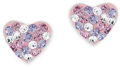 Produktbild von Prinzessin Lillifee 2013168 Mädchen Ohrstecker Silber Rosa