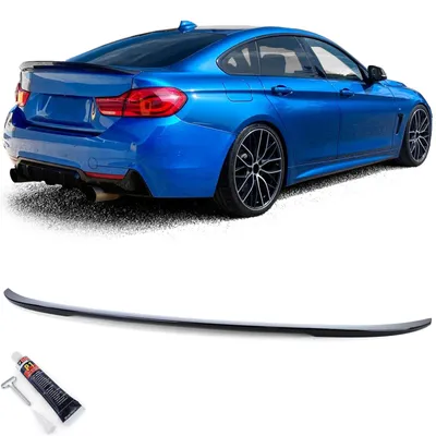 Produktbild von Heckspoiler Spoilerlippe Schwarz Glanz für BMW 4er F36 Gran Coupe ab 2013-2021