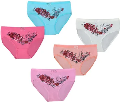 Produktbild von 5 Mädchen Slips Modell 2 92/98